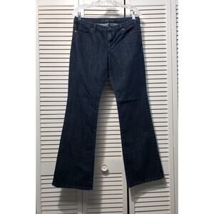 Michael Kors Bootcut Jeans Women's Size 8 Dark Wash Denim Mid Rise 32Wx32L